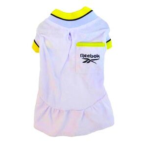 NWT Reebok Lavender Terry Pet Dress M
